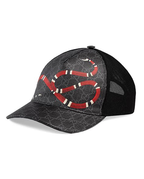 gucci snake baseball cap|gucci fitted cap.